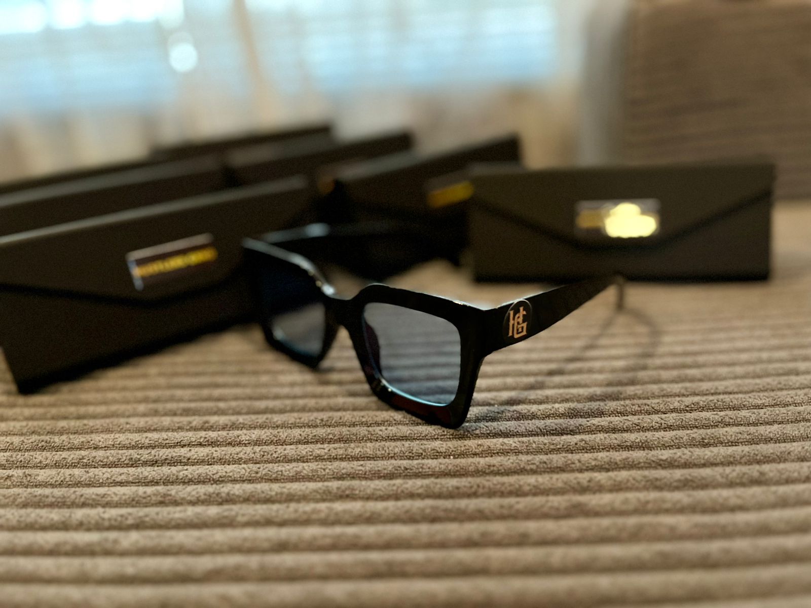 H.G styling square sunglasses-water blue